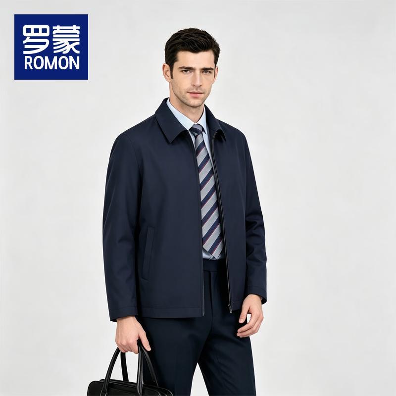 ROMON Men's Business Casual Jacket