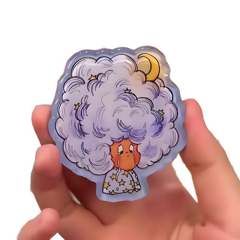 Acrylic Star Man Cartoon Refrigerator Magnet - Creative Souvenir Sticker Custom Order, Contact Us