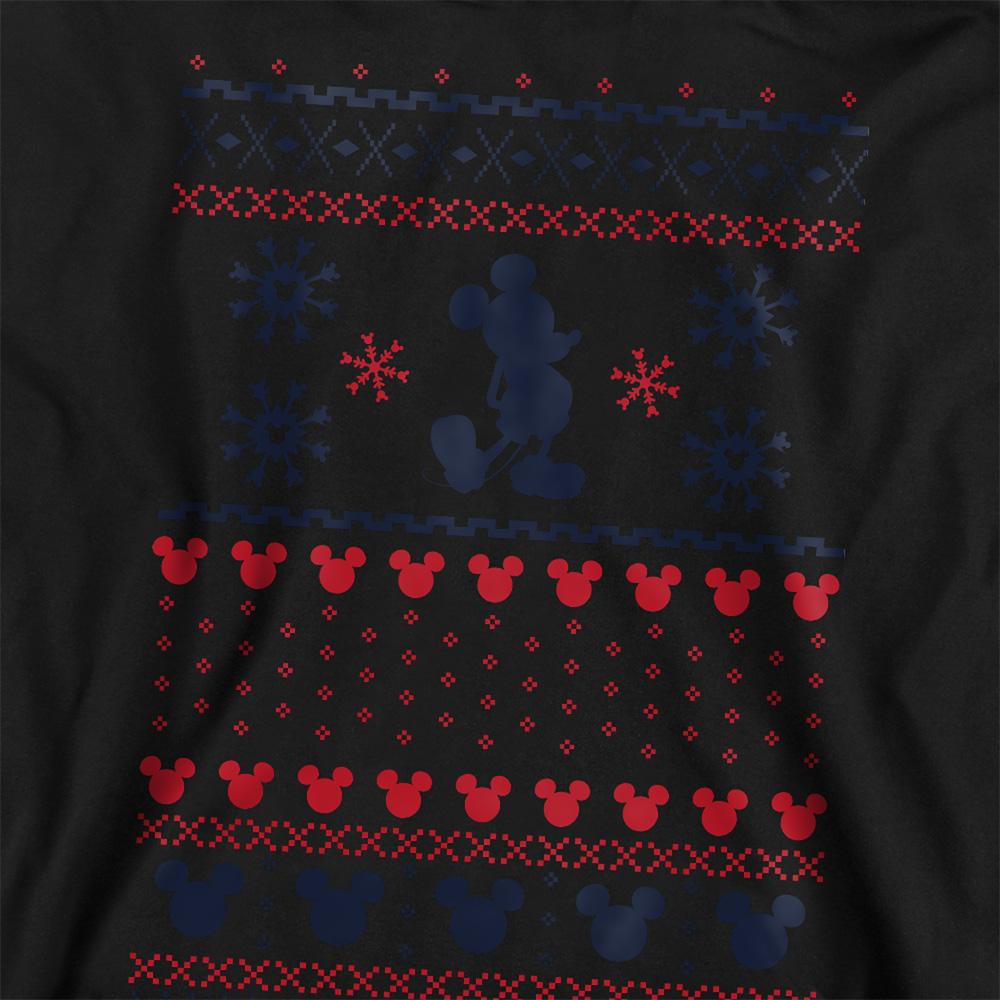 Disney Childrens/Kids Mickey Mouse Christmas Sweater Heather Hoodie