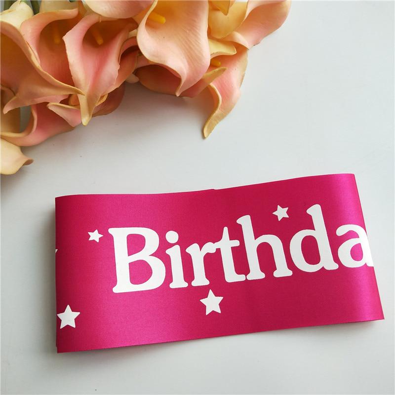 Etiquette Bandouliere Anniversaire Fille Ruban Princesse Elegante Joyeux Anniversaire Adulte Decoration De Fete Acheter A Prix Bas Livraison Gratuite Avis Reels Avec Des Photos Joom