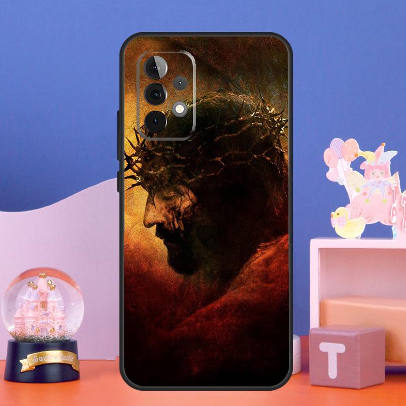 Jesus Case For Samsung Galaxy A14 A24 A34 A54 A15 A25 A12 A22 A32 A52 A51 A71 A13 A33 A53 Cover
