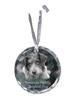 Romanian Mioritic Shepherd Dog - Crystal Bauble with a Photo, Dog Photo In Crystal, Personalized Christmas Tree Ornament by Brand