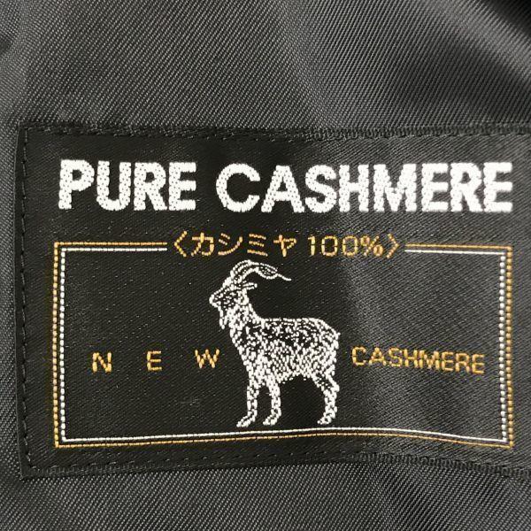 VALENTINO NORDI 100% Pure Cashmere Balmacaan Coat Outerwear/Men’s L/Black/(USED)