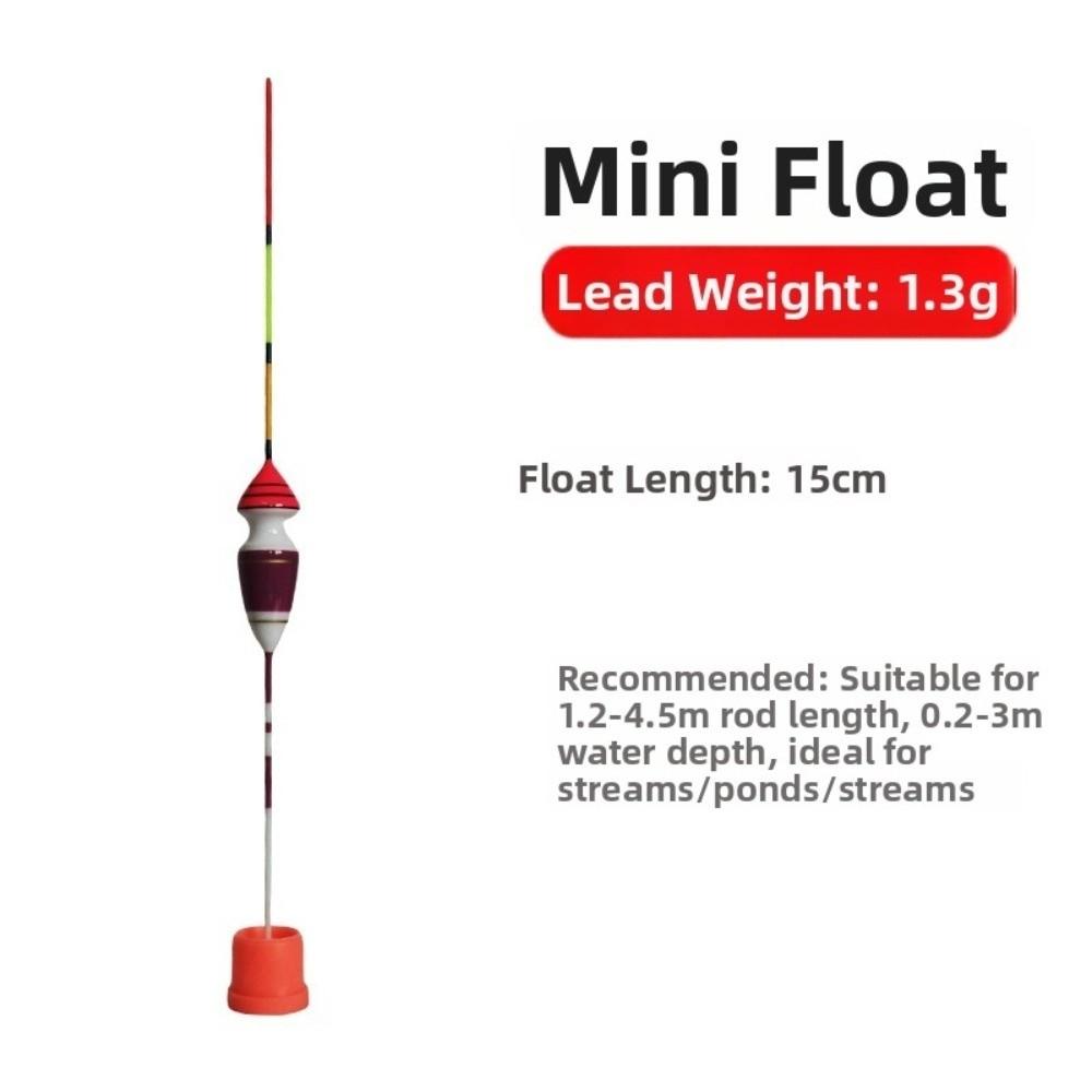 3pcs Float Design Ice Fishing Float Buoyant Material Carp Fishing Bobber Float Fishing