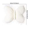 Butterfly Throw Pillow Cuddly Butterfly Pillow with Lace Ruffle Decorative Sofa Couch Pillow for Home Living Room Bedroom Decor