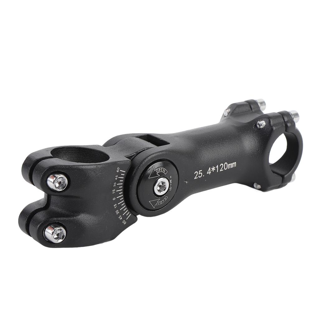 Wspornik kierownicy 60 stopni regulowany ze stopu aluminium podwyższenie wspornika do modyfikacji kolarstwa górskiego 25.4