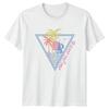 Sommer-Stimmung Strand Palme T-Shirt Natur Grafik Urlaub