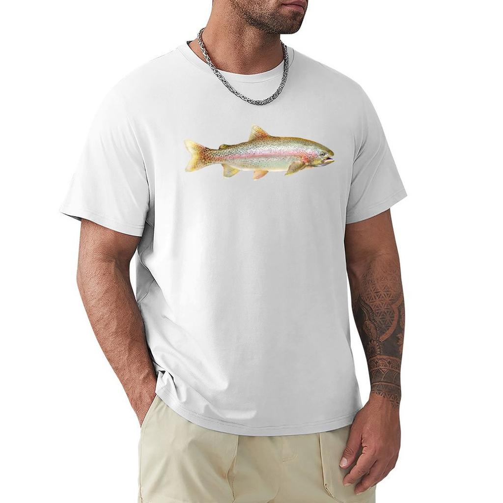 Rainbow Trout Tshirt Cool Feeling Summer Tee Shirt