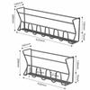 Easy Installation Hanging Shoe Rack Removable Shoe Holder Wall Mount Shoe Storage  Camper