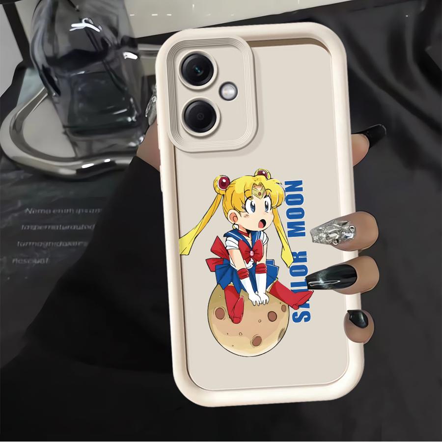 Phone Case for Xiaomi Redmi Note 11s 13 14 Pro Plus 12s 10 11 12 Pro Soft Shell Sailor Moon Anime
