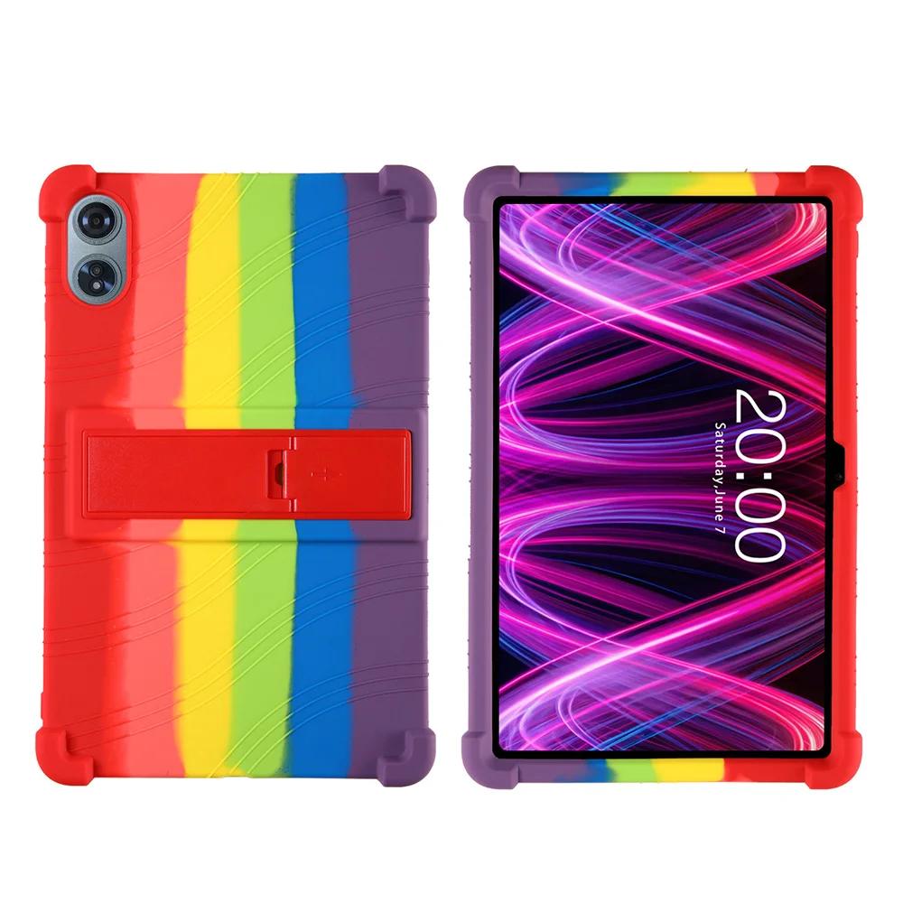 

Для планшетов aiprotablet e50 Android 14 12 дюймов чехол, детский мягкий силиконовый регулируемый чехол-подставка защитный чехол For aiprotablet e50