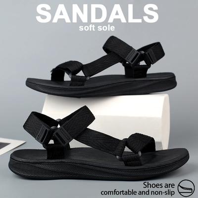 Mode Zomer Buiten Wadbare Sandalen Ondersteuning Yoga Mat Binnenzool Gladiator Open Strand Slippers Antislip Duurzaam Plat Herenschoenen