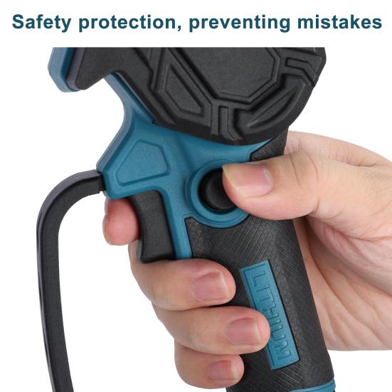 6 Inch Mini Chainsaw Cordless with 2 Battery Mini Electric Chain Saw with Security Lock Handheld Small Chainsaw