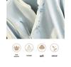 Chinese Retro Wisteria Embroidered Tang Suit Hanfu Cheongsam Top Tea Set