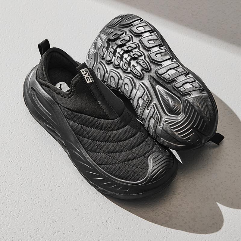 New Anta Variety Training Collection Abrasion Resistant, Breathable, Lightweight Low Top Casual Shoes Men's Black 912537750-1