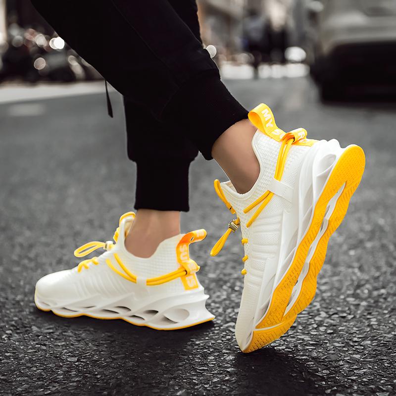 white comfortable trainers