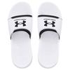 Shower Sandals Lightweight Slippers UA Ignite Select Slides 3027219 US10 Men's White/Black (100) (28.0cm) [Used]