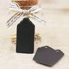 100PCS Blank Wave Kraft Paper Hanging Tag Cartoon Baking Label Holiday Party Invitation Cake Clothing Gifts Shop Paper Blank TMZ