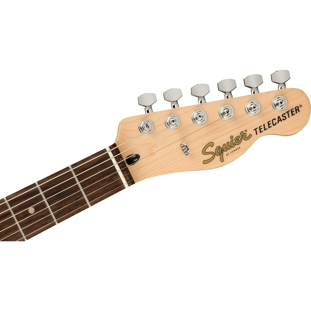 Squier by Fender Electric Guitar FSR Affinity Series Telecaster Tortoise Shell Pickguard (Black/L...