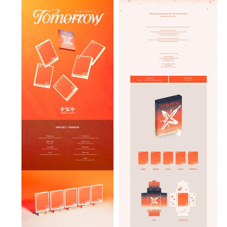 Select POB Light Ver TXT Tomorrow X Together Minisode 3 TOMORROW