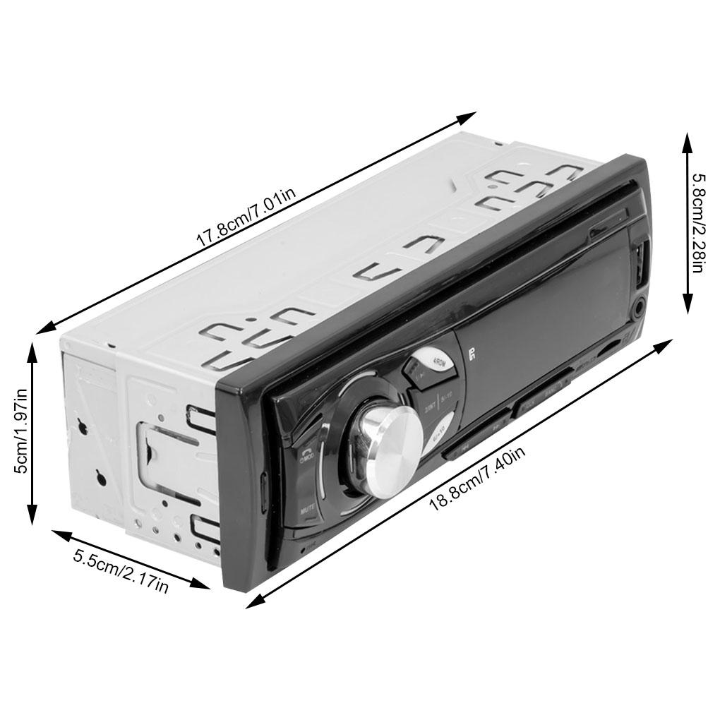 MP3 Player Dual Radio Car Supplies Plastics Vehicle Accessories Simple Operation Professional Wireless Stereo Device Type 2