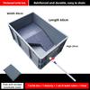 Large Turtle Tank Aquarium Long Length Turtle Box Big Thickened Drainage Turtles Terrarium House Pool Water Platform Reptiles