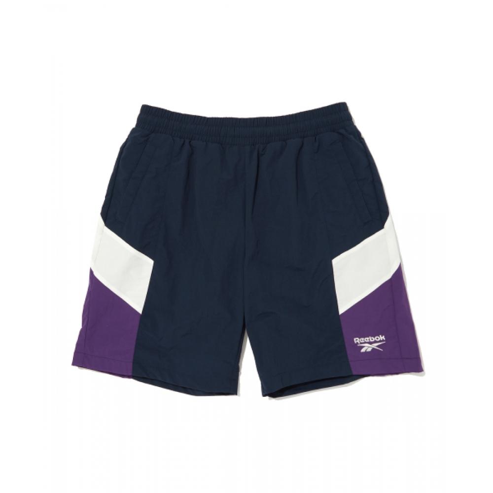 Reebok Twin Vector Shorts   Navy