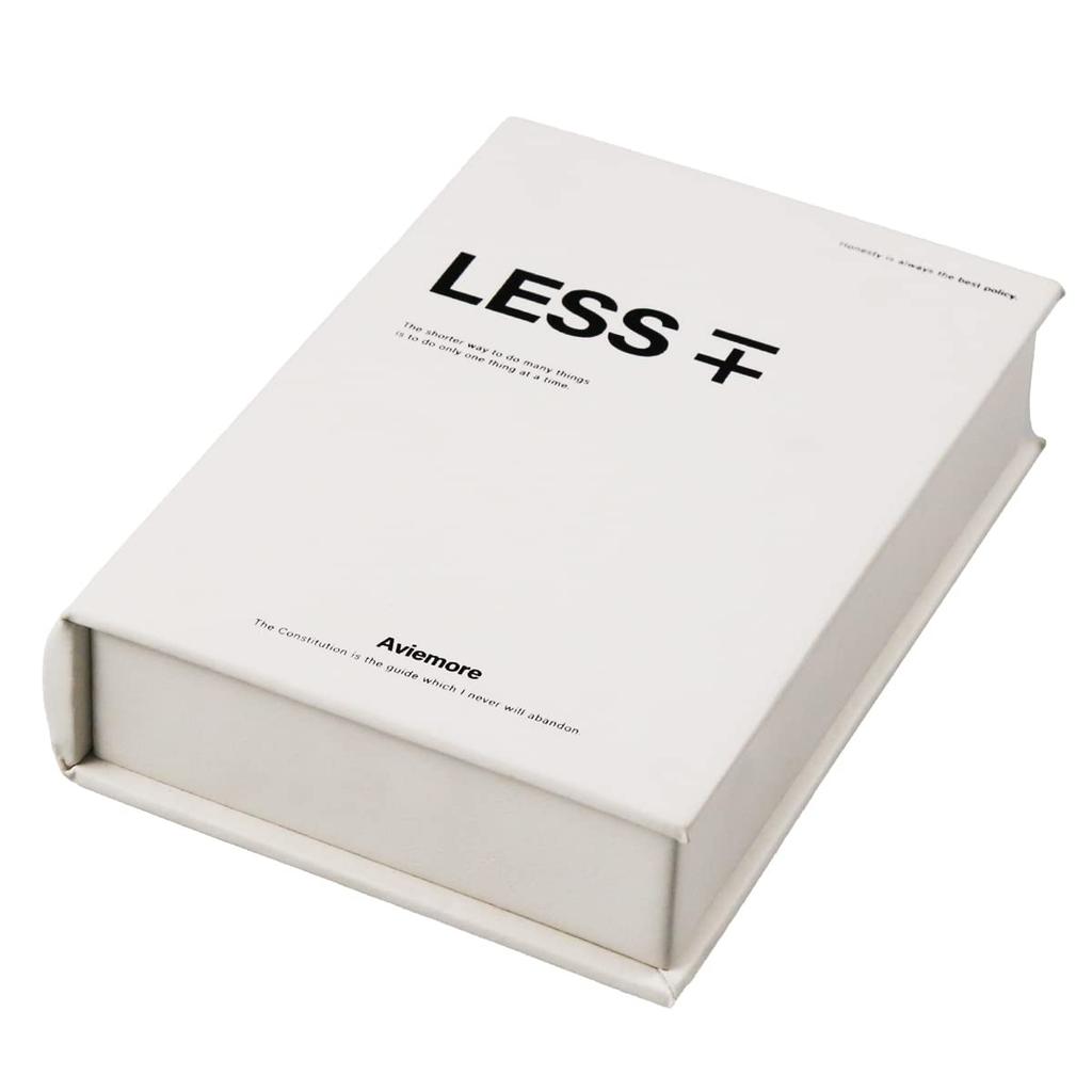 Relay Attack Prevention Key Case Security Box Interior Dummy Book Stylish Radio Wave Blocking Radio Wave Leakage Prevention Box White Anti-theft
