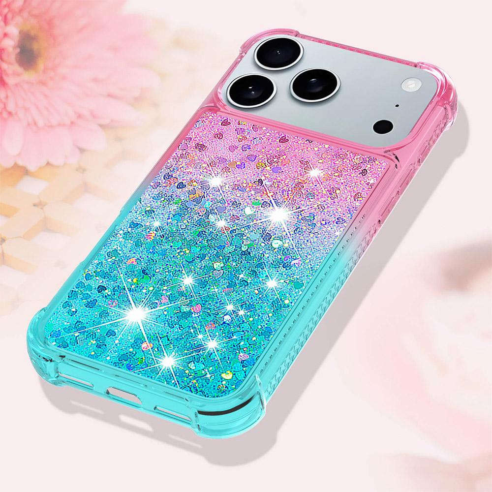 Luxury Shockproof Bling Glitter Phone Case For iPhone 13 Pro Max 12 Mini 11 X 10 XS 8 7 6 6S Dynamic Quicksand Bumper Back Cover
