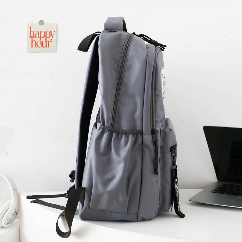 Kvinna Skolväska med stor kapacitet Manliga gymnasieelever Ryggsäck Pojkar Datorryggsäck
