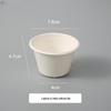 Yuzhuxun Disposable Biodegradable Pulp Dipping Sauce Cups