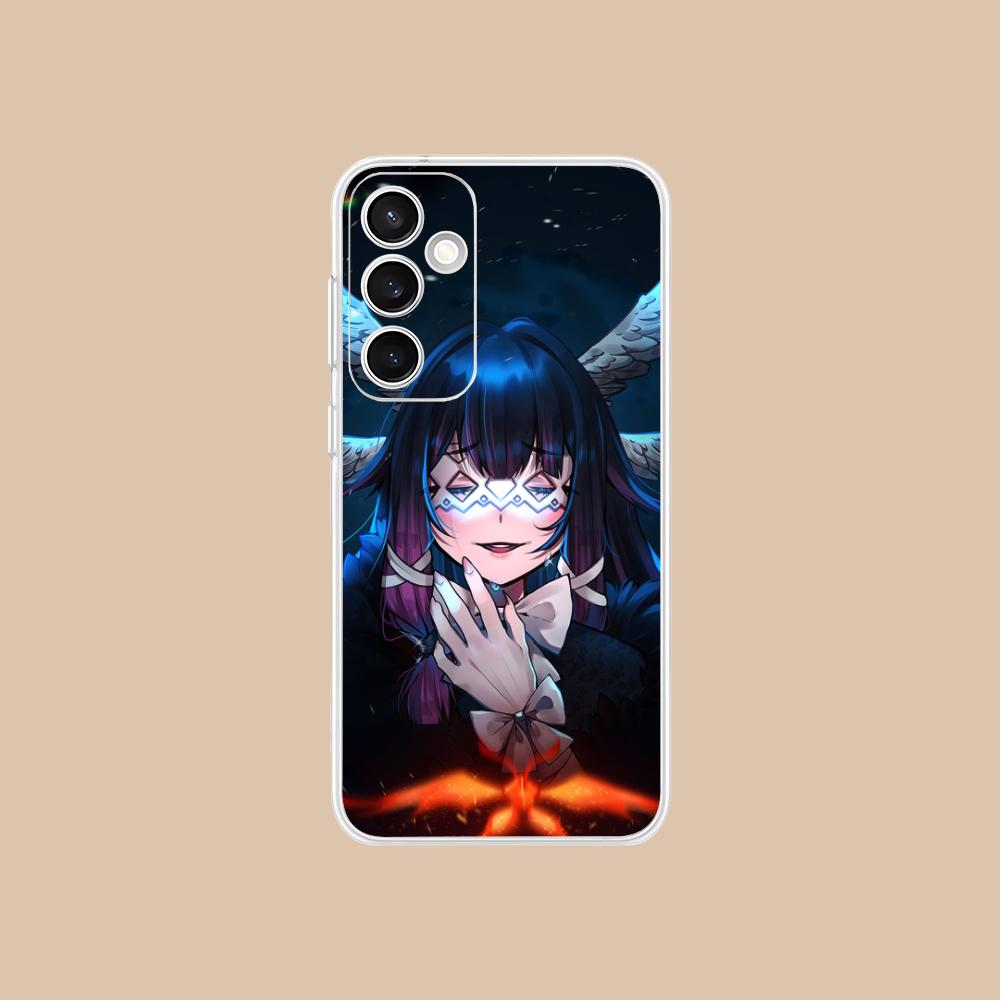Genshin Impact Columbina Phone Case for Samsung Galaxy S25 S24 S23 S22 S21Plus FE Ultra Clear Colorful Cover Pretty Cellphones