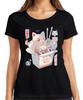 Cat Box Kawaii Cat Ramen Japanese Neko Anime Noodles Japan Manga Women's T-Shirt