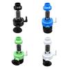External-Pump Fish Filter with Suction-Cup Mount and Side Air Port for Clear Placement and Hose Attachment Inside