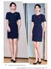 2025 Women's Short-Sleeve Professional Dress with Pockets - Summer Office Workwear