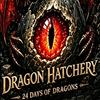 Unique Fantasy Collection Dragon Advent Calendar with 24 Acrylic Ornaments, 2D Hatchery Collectibles Countdown Box Set, Figurines, Xmas Gift