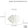 Ceramic Flower Holder for Home , Shell Design Office And Living Areas