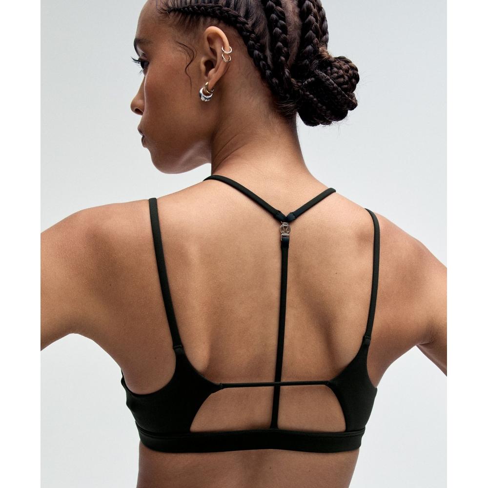 Lululemon Smoothcover StrAppy BrA  Light Support  A B Cup BlAckened Pine