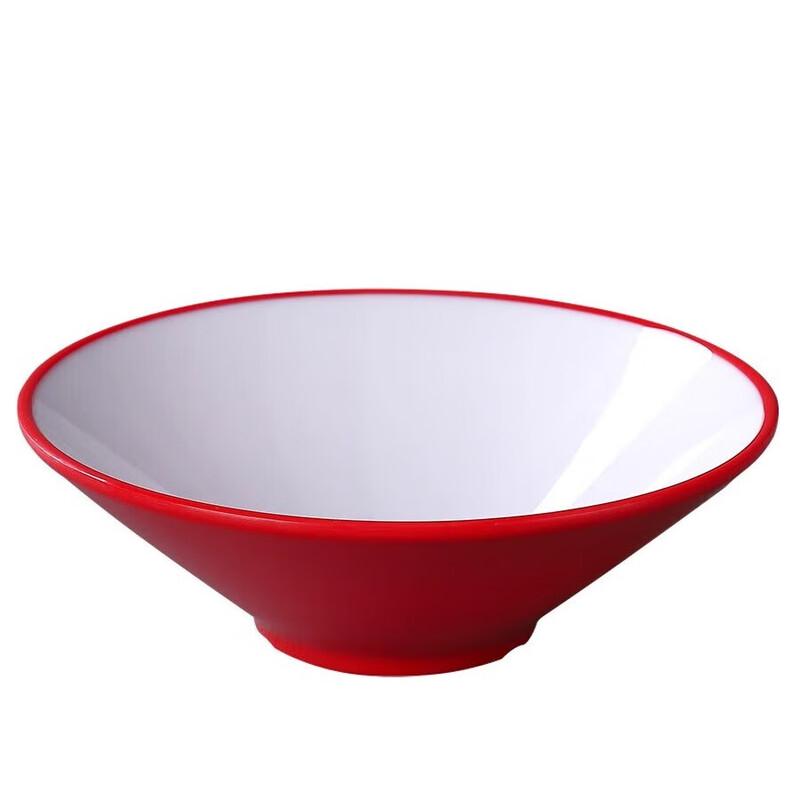 Melamine Imitation Porcelain Conical Soup Bowl