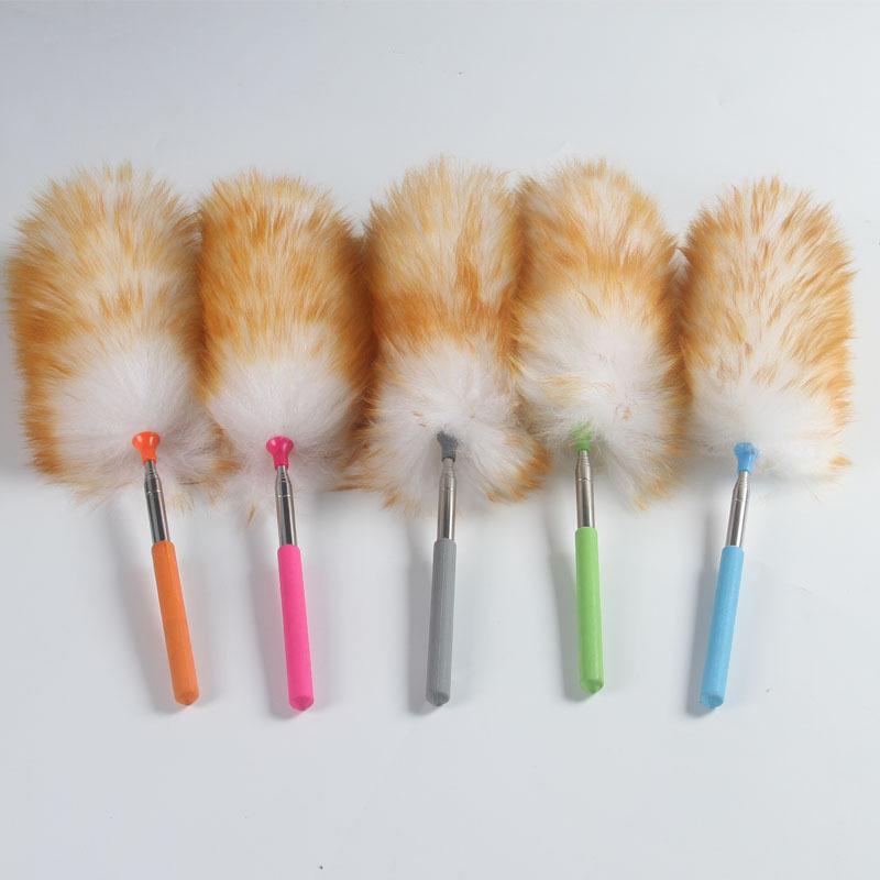 Scalable Wool Duster Household Cleaning Dust Duster Brush Car Cleaning Sweeping Dust Home Use Washable Clean Houseware Tools