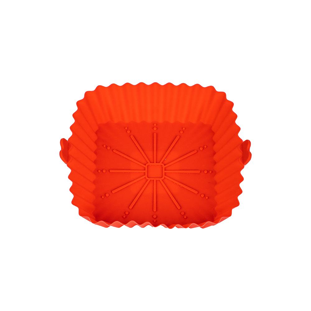 

Heat-Resistant Square Silicone Air Fryer Baking Tray