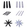 100pcs Closet Coat Hanger Duct Tape Adhesive Strips for Various Wardrobes Hook