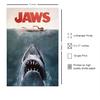 Christ-EZ Jaws - Movie Poster Cool Wall Decor Art Print posters for room aesthetic - Matte Poster Frameless Gift 11 x 17 inch(28cm x 43cm)