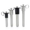 Dia 5mm-20mm Length 10-100mm Ball Lock Pin KST110 Quick Release Pin Lock Pin with Ring Stainless Steel Diameter