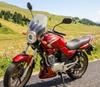 Universal Motorcycle Screen Cowl Windshield [Transparent Clear] Visor Wind Deflector Cowl MINAKIKO