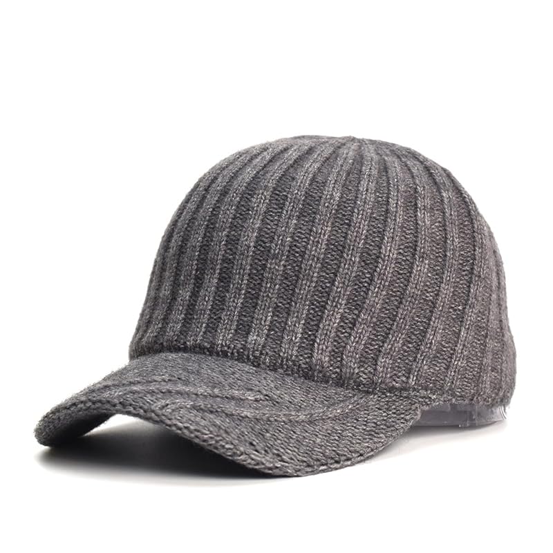 

[X-cross] cross knit cap large size men s with spit winter golf With brim Deeper Fashionable knit hat hat Plain color big free size outdoor baseball