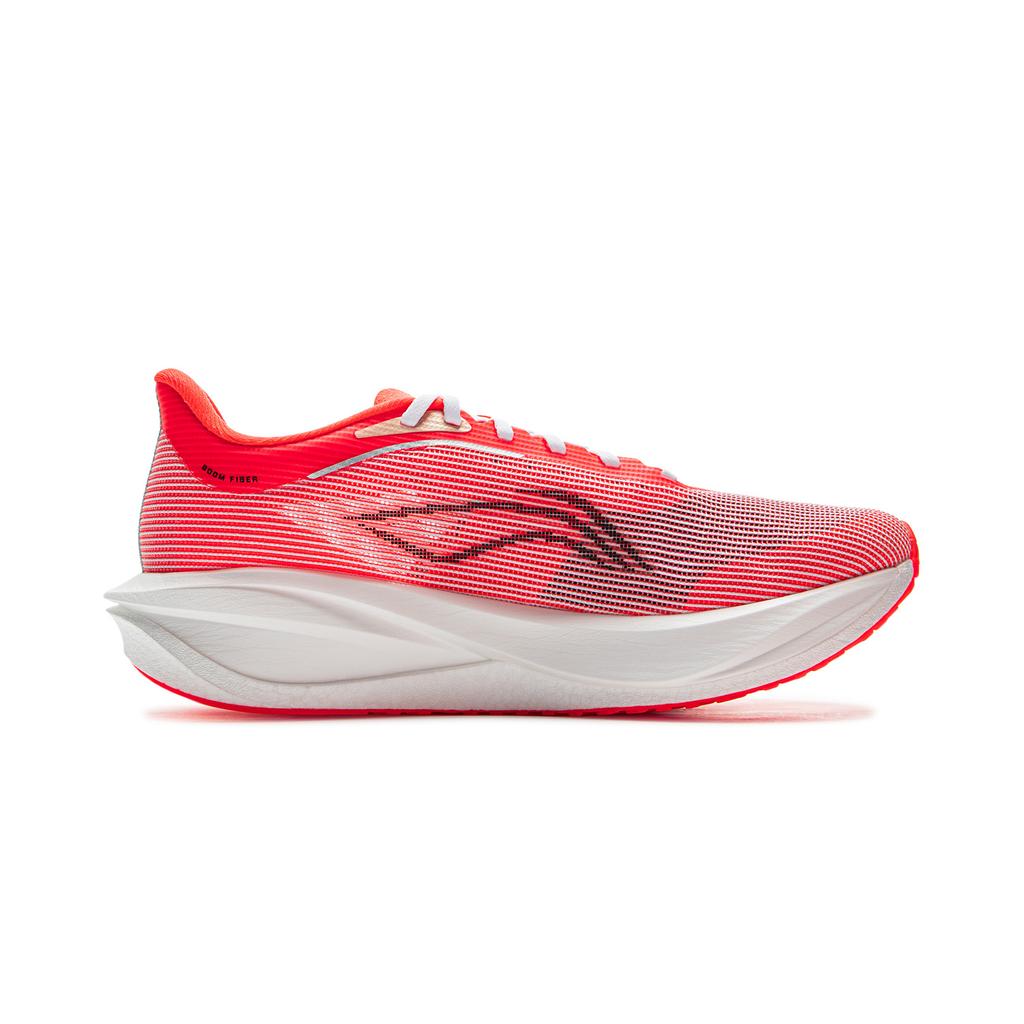 New LiNing Feidian 5 Challenger Low Top Carbon Plate Running Shoes Men's Red ARMV001-7