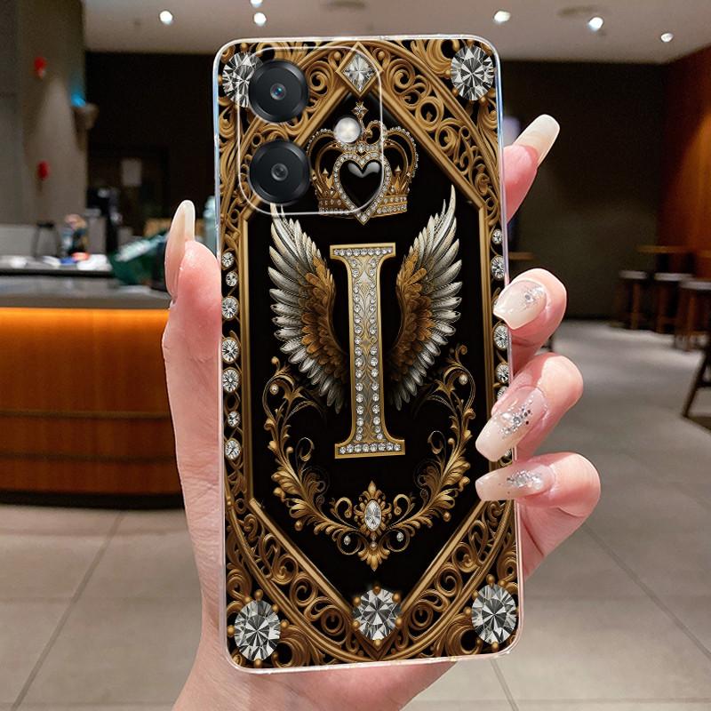 

Fashion Phone Case For OPPO A40 A40m A60 (LATAM) OPPO A20 Transparent Silicone Clear TPU Soft Casing Letter Printed Back Cover OPPO A40m