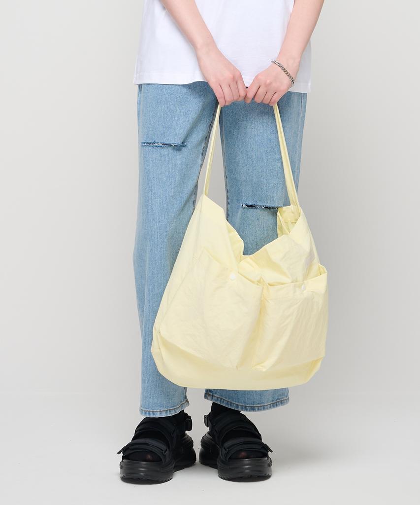 Roidesrois Exactly Two-Pocket Summer Shoulder Bag (Yellow)
