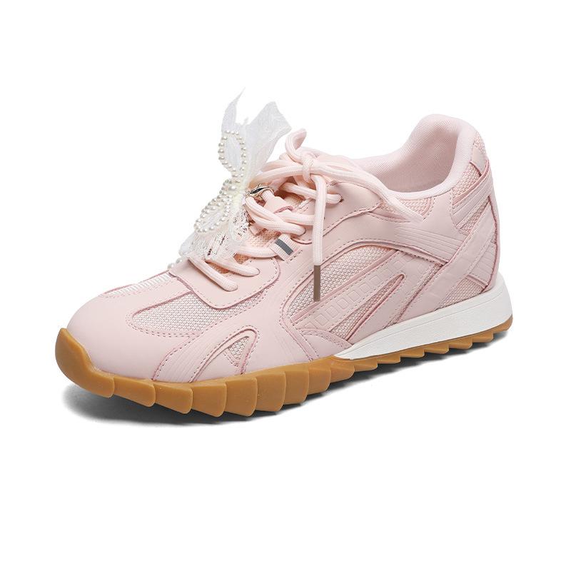 

Silver retro inner height increase German training shoes women s 2025 new summer popular shoes women s versatile sports Forrest Gump shoes 39